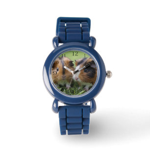 Reloj De Pulsera Dos bebés Tortoiseshell Cerdos de Guinea,