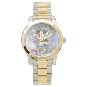 Reloj De Pulsera Dos Corgis Meet
