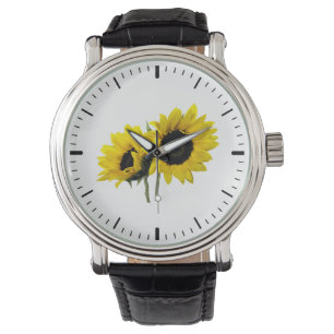 Reloj De Pulsera Dos girasoles