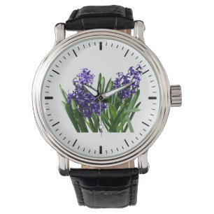 Reloj De Pulsera Dos Jacintos Morados