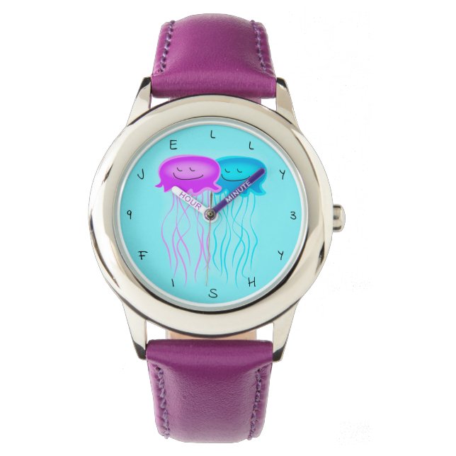 Reloj De Pulsera Dos medusas Personalizados (Anverso)
