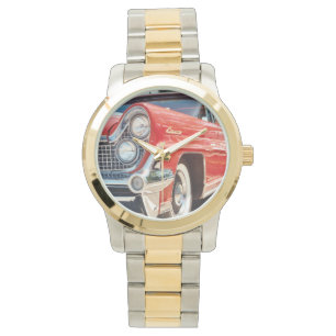 Reloj De Pulsera Dos-Tono 1959 de Lincoln con oro y tono plateado