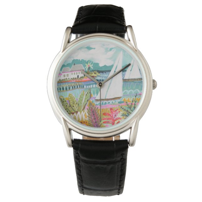 Reloj De Pulsera Dos veleros (Anverso)