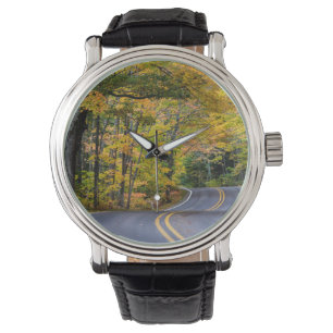 Reloj De Pulsera Doscabo de otoño a lo largo de la autopista 41