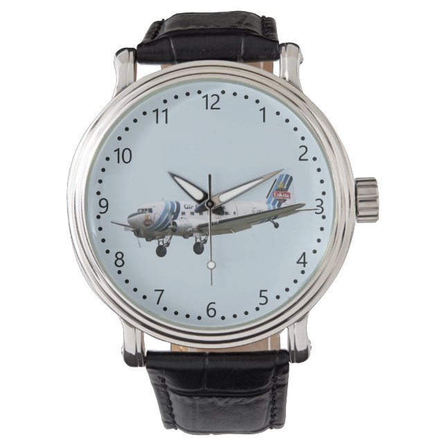 Reloj De Pulsera Douglas Dakota DC3 G-AMSV -3 (Anverso)