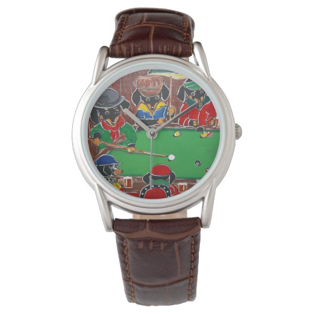 Reloj De Pulsera Doxie Billiards (Anverso)