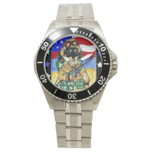 Reloj De Pulsera Doxie Soldier