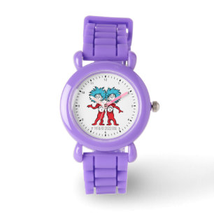Reloj De Pulsera Dr. Seuss   Una cosa dos de pie