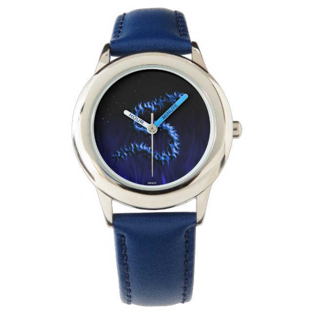 Reloj De Pulsera Draco Dragon Kids Bezel Stainless Steless Watch (Anverso)