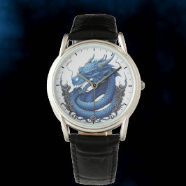 Reloj De Pulsera Dragón azul