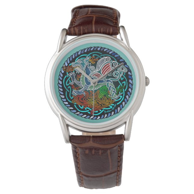 Reloj De Pulsera Dragon celtique (Anverso)
