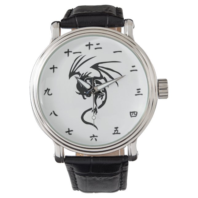 Reloj De Pulsera Dragon Chinese and Character watch (Anverso)
