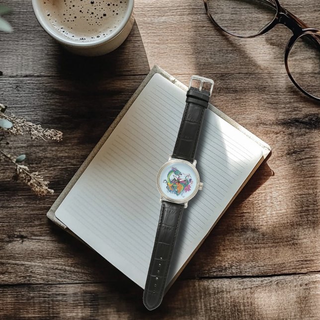 Reloj De Pulsera Dragón de agua chino Koi Fish (Subido por el creador)