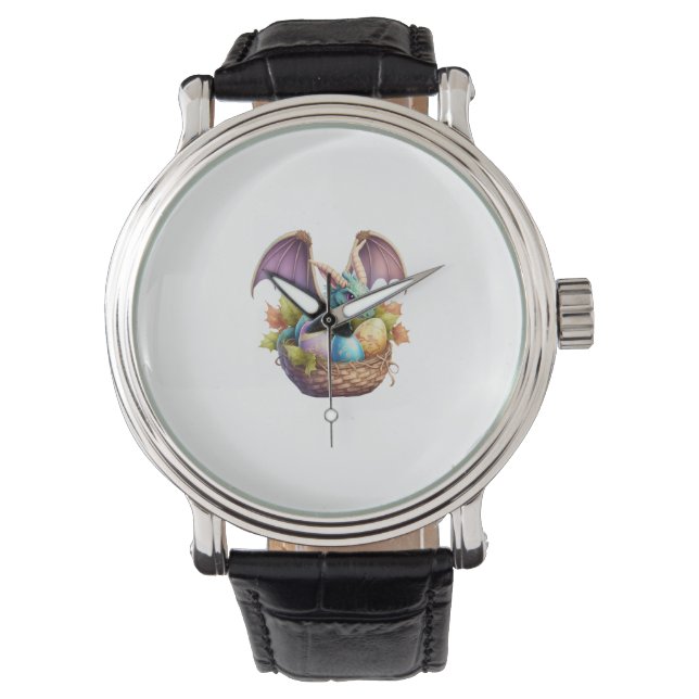 Reloj De Pulsera Dragon Easter Day Loves Collecting Easter Eggs Dra (Anverso)