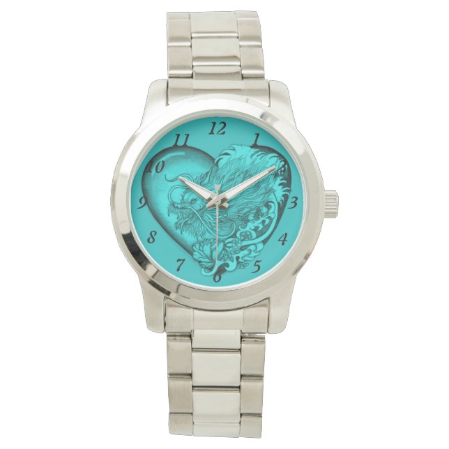 Reloj De Pulsera Dragon Heart (Anverso)