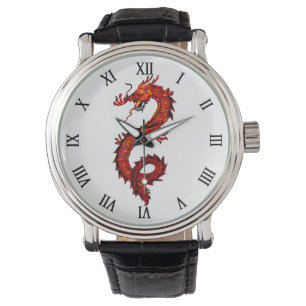 Reloj De Pulsera Dragón mítico, diseño del año del dragón