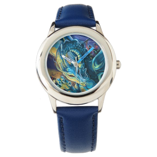 Reloj De Pulsera Dragon Rider and Sorcerer (Anverso)