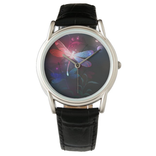 Reloj De Pulsera Dragón rojo (Anverso)