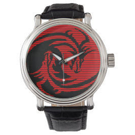 Reloj De Pulsera Dragón rojo