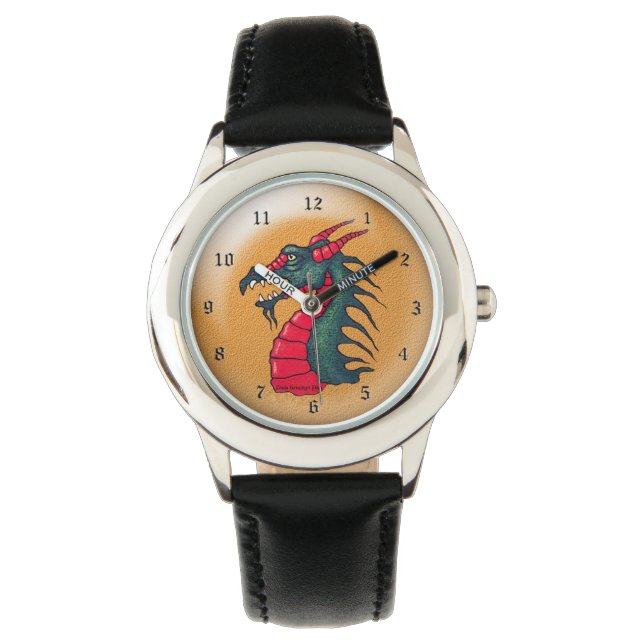 Reloj De Pulsera Dragón tipo europeo (Anverso)