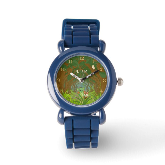 Reloj De Pulsera Dragón y amigo personalizados (Anverso)