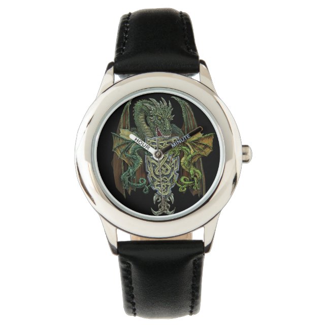 Reloj De Pulsera Dragones (Anverso)