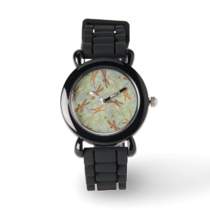 Reloj De Pulsera Dragonfly baila oro