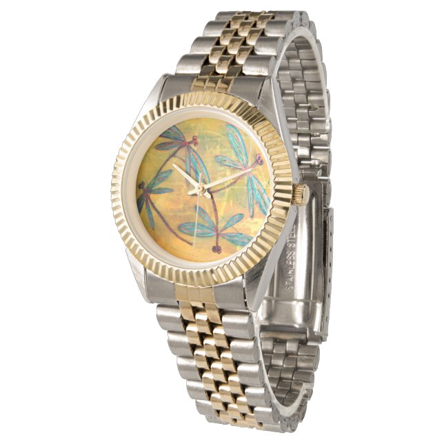 Reloj De Pulsera Dragonfly Haze (Angular)