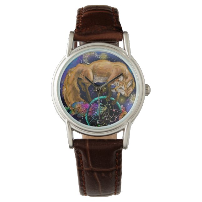 Reloj De Pulsera Dream Catcher Fox (Anverso)