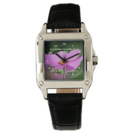 Reloj De Pulsera Dreams Cita Cosmos Flower Inspirador