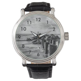 Reloj De Pulsera Dreamy Jettie Grayscale