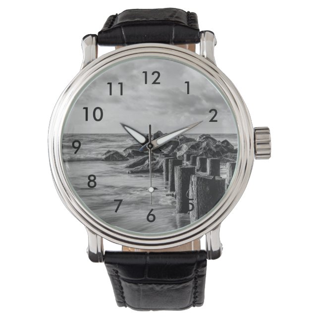 Reloj De Pulsera Dreamy Jettie Grayscale (Anverso)