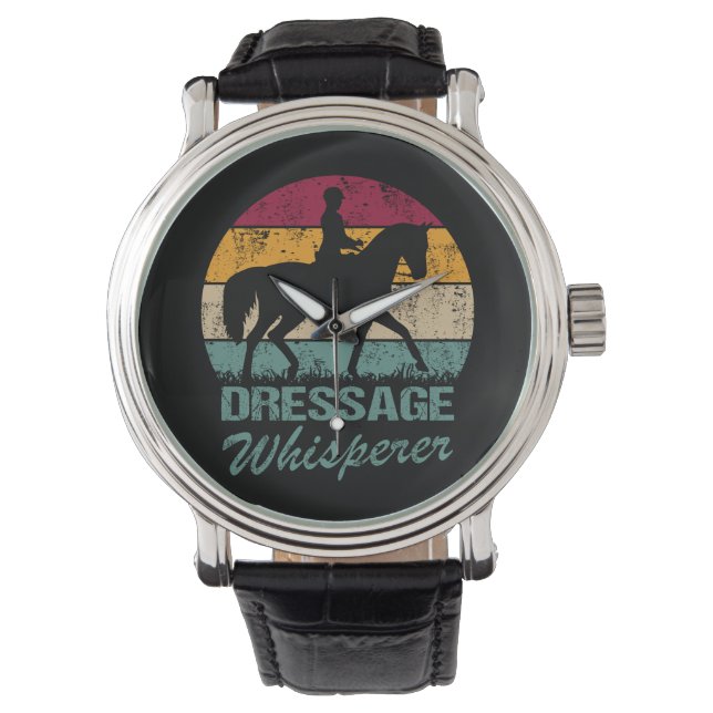 Reloj De Pulsera Dressage Horse Whisperer (Anverso)