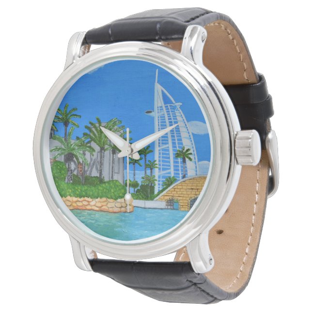 Reloj De Pulsera Dubai Emiratos Árabes Unidos (Angular)