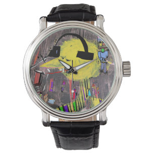 RELOJ DE PULSERA DUDE CON AURICULARES