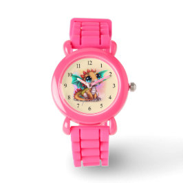 Reloj De Pulsera Dulce Kawaii Baby Dragon