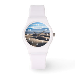 Reloj De Pulsera Dunas de arena planas del Mesquite