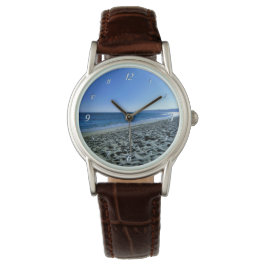 Reloj De Pulsera Dusk en la playa de Malibu