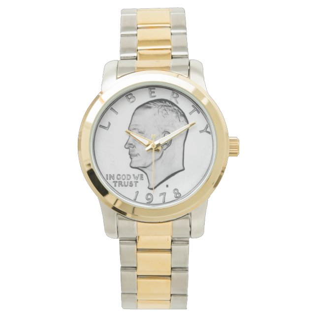 Reloj De Pulsera Dwight David "Ike" Eisenhower Watch (Anverso)