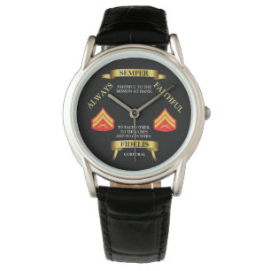 RELOJ DE PULSERA E-4 SEMPER FIDELIS / SIEMPRE FIEL