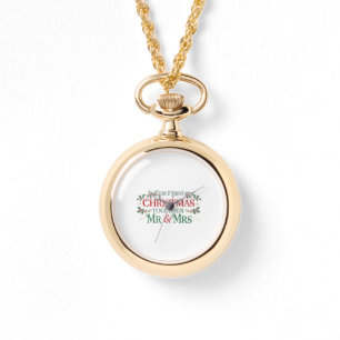 Reloj De Pulsera E Watch-Nuestra primera Navidad juntos Sr y Sra