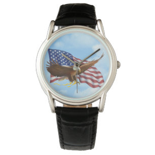 Reloj De Pulsera Eagle calvo americano