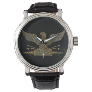 Reloj De Pulsera Eagle romano de cobre