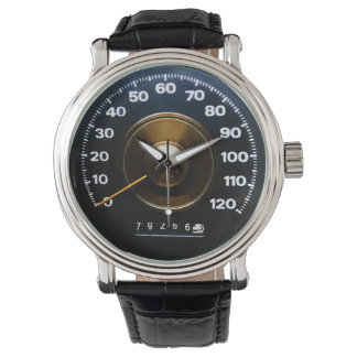 Reloj De Pulsera Early 1970's Classic Sports Car Speedometer