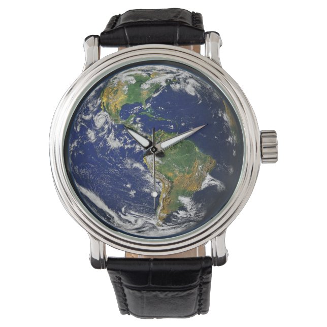 Reloj De Pulsera Earth Our World Watts (Anverso)