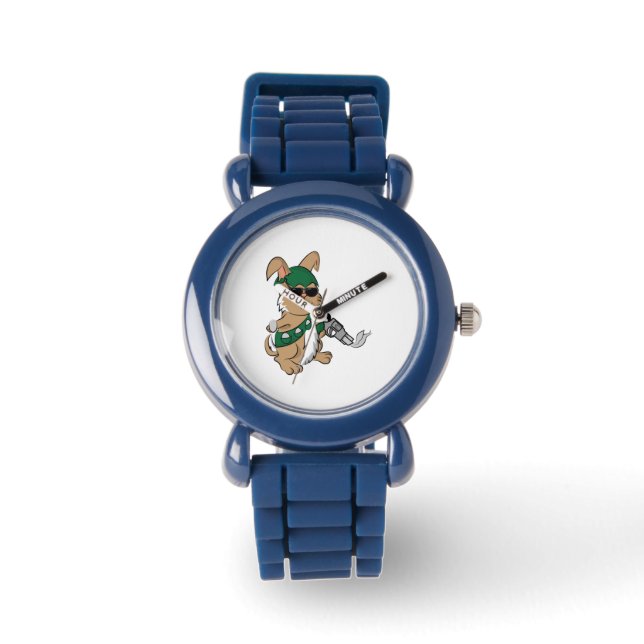 Reloj De Pulsera Easter Bunny Gun (Anverso)