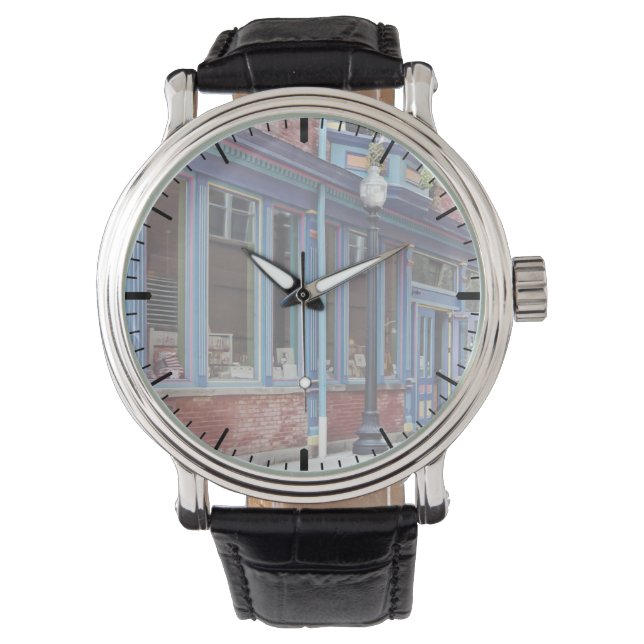 Reloj De Pulsera Easton PA - Calle con puerta abierta (Anverso)