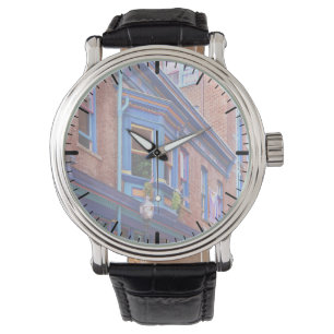 Reloj De Pulsera Easton PA - Calle con ventanal