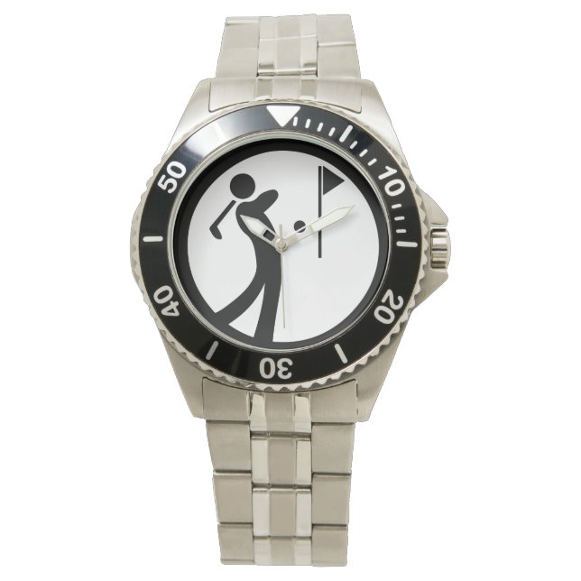 Reloj De Pulsera Eat Sleep Golf (Anverso)