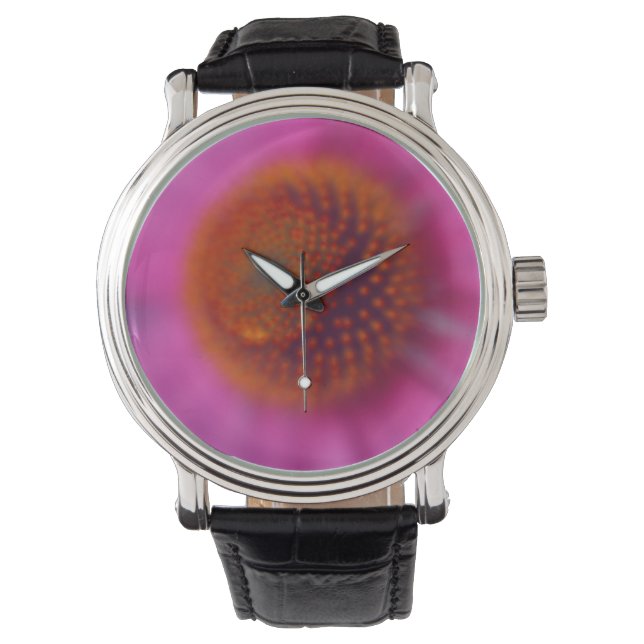 Reloj De Pulsera Echinacea (Anverso)